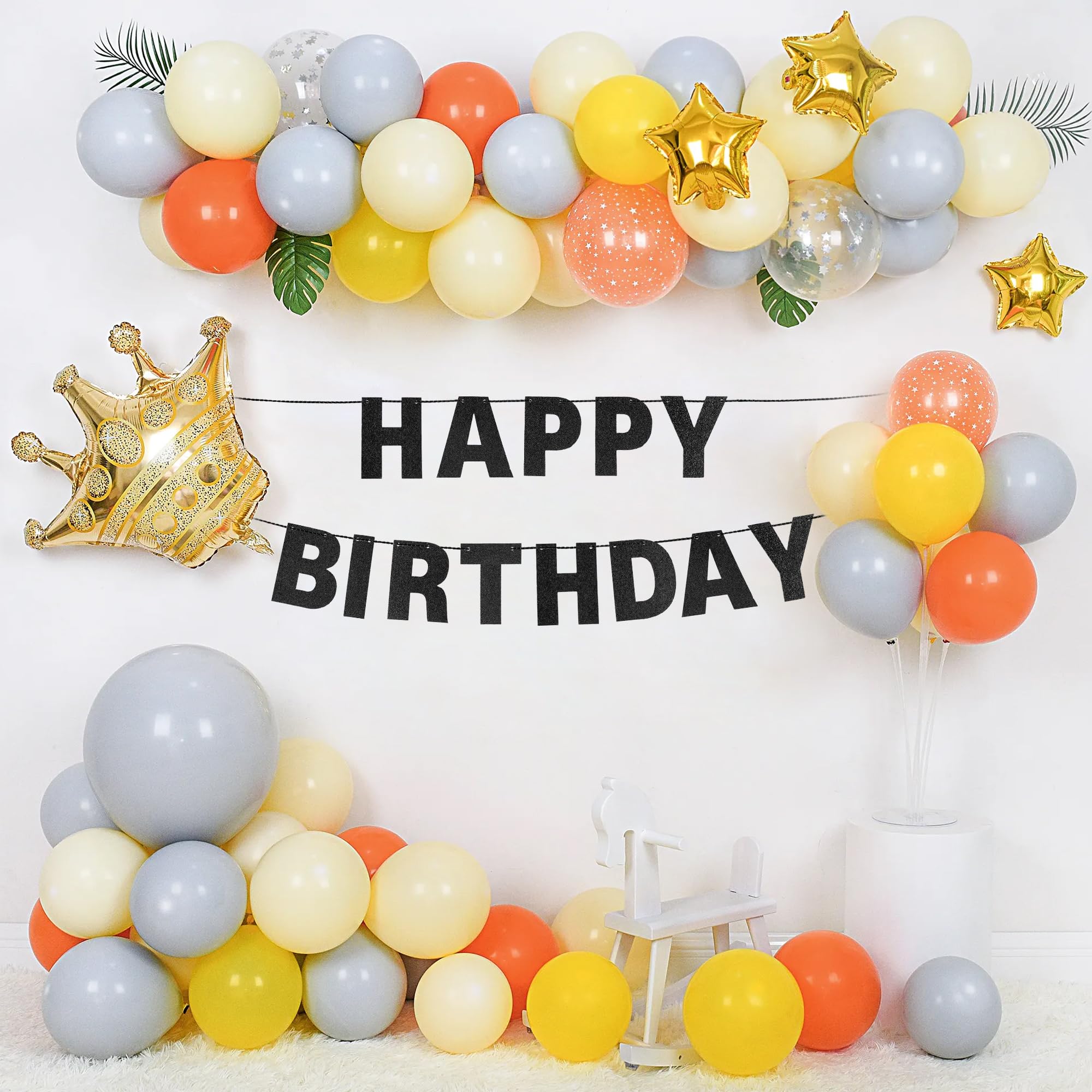 Diy Banner Kit With Letters Glitter Banner Letters Black Customizable Birthday Banners Graduation Banner Custom Party Hanging Ba