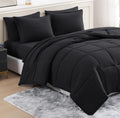 Casa Platino Queen Comforter Set PreWashed  7 Piece Bed in a Bag  Soft Brushed Microfiber Queen Comforter Set  Includes Comf