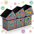 Gerrii 6 Pack 11 Inch Cube Storage Bins for Classroom Foldable Fabric