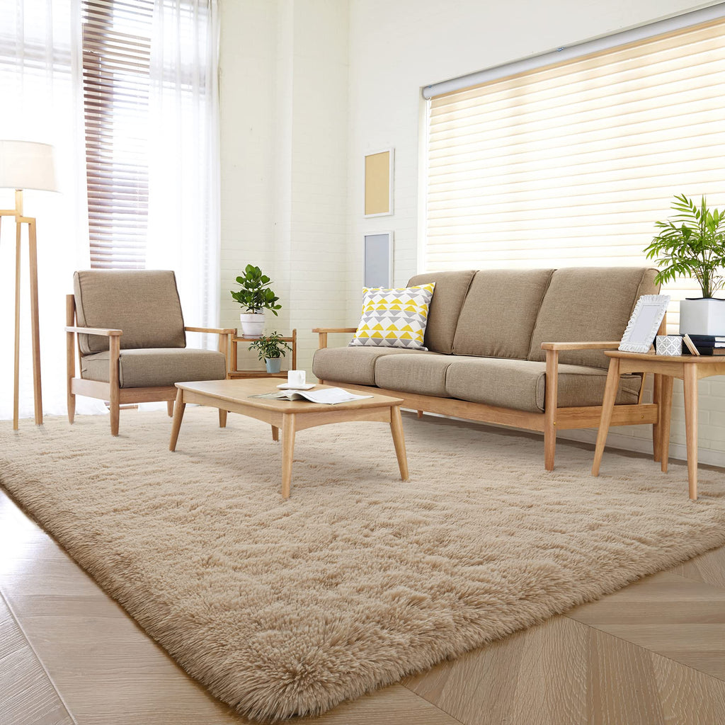 Detum 2X3 Rug Small Beige Rug Light Tan Fluffy Rugs For Bedroom Kicthen Entryway Hallyway Washable Area Rug Super Soft Throw Rug