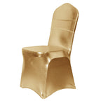 Obstal 50 Pcs Spandex Stretch Chair Sashes Bows For Wedding Reception- Universal Elastic Chair Cover Bands With Buckle Slider For Banquet, Party, Hotel Event Decorations Sashes
