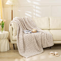 Yusoki Sherpa Throw Blanket(Without Pillows)-3D Stylish Design Super Soft Cozy Blanket Thick Plush Fluffy Blankets For Teen Girl