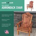 American Furniture Classics Stationary Chair, Natural Cedar