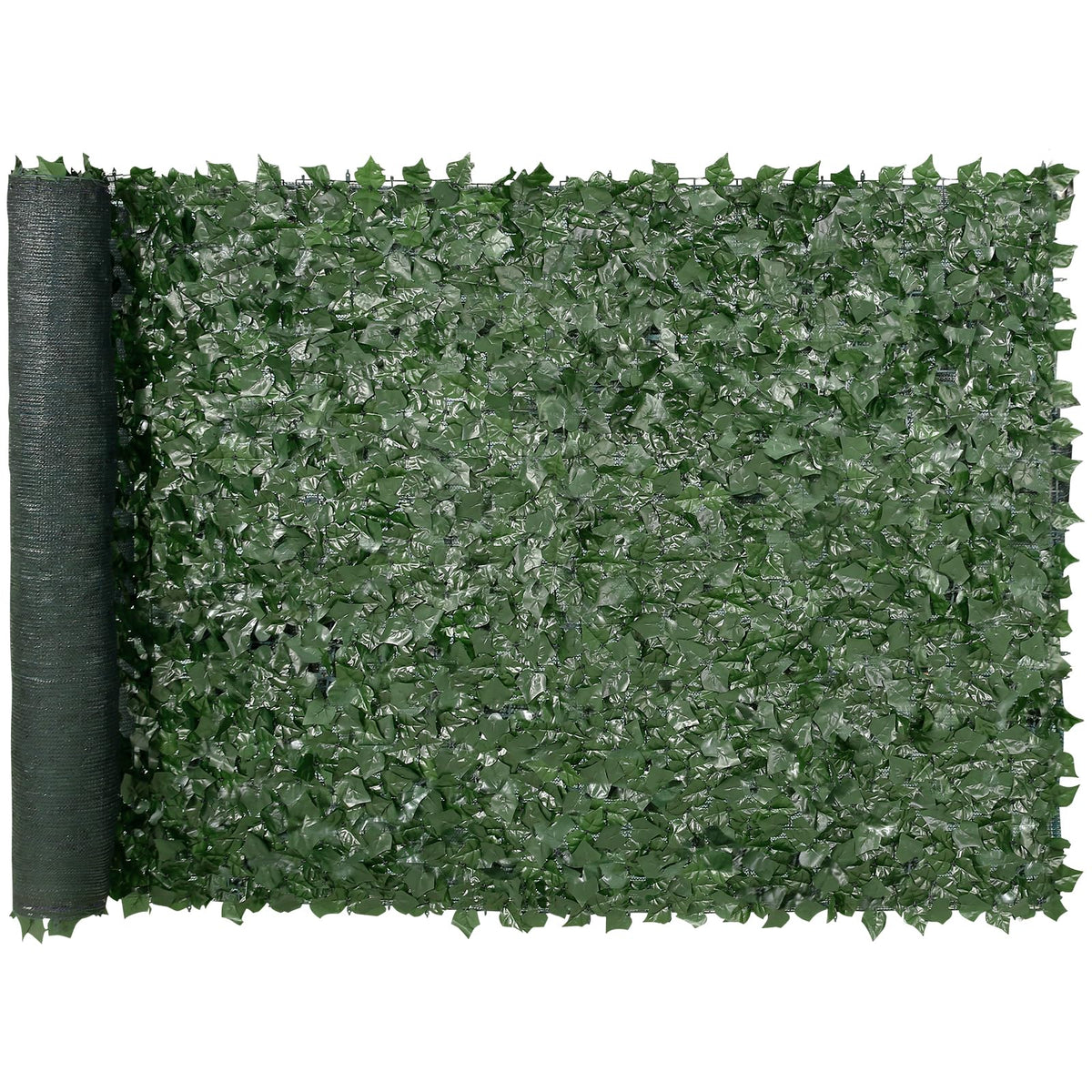 Vevor Artificial Ivy Privacy Fence Screen, 59 X 118 In Faux Ivy Vine Leaf Hedges Fence, Greenery Privacy Fence With Mesh Cloth B