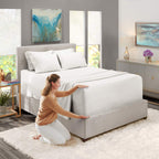 Hearth & Harbor Extra Deep Pocket Sheets - Fits Mattress 18-24 Inches Deep - Extra Deep Pocket Split King Size Sheets Sets - 7 P