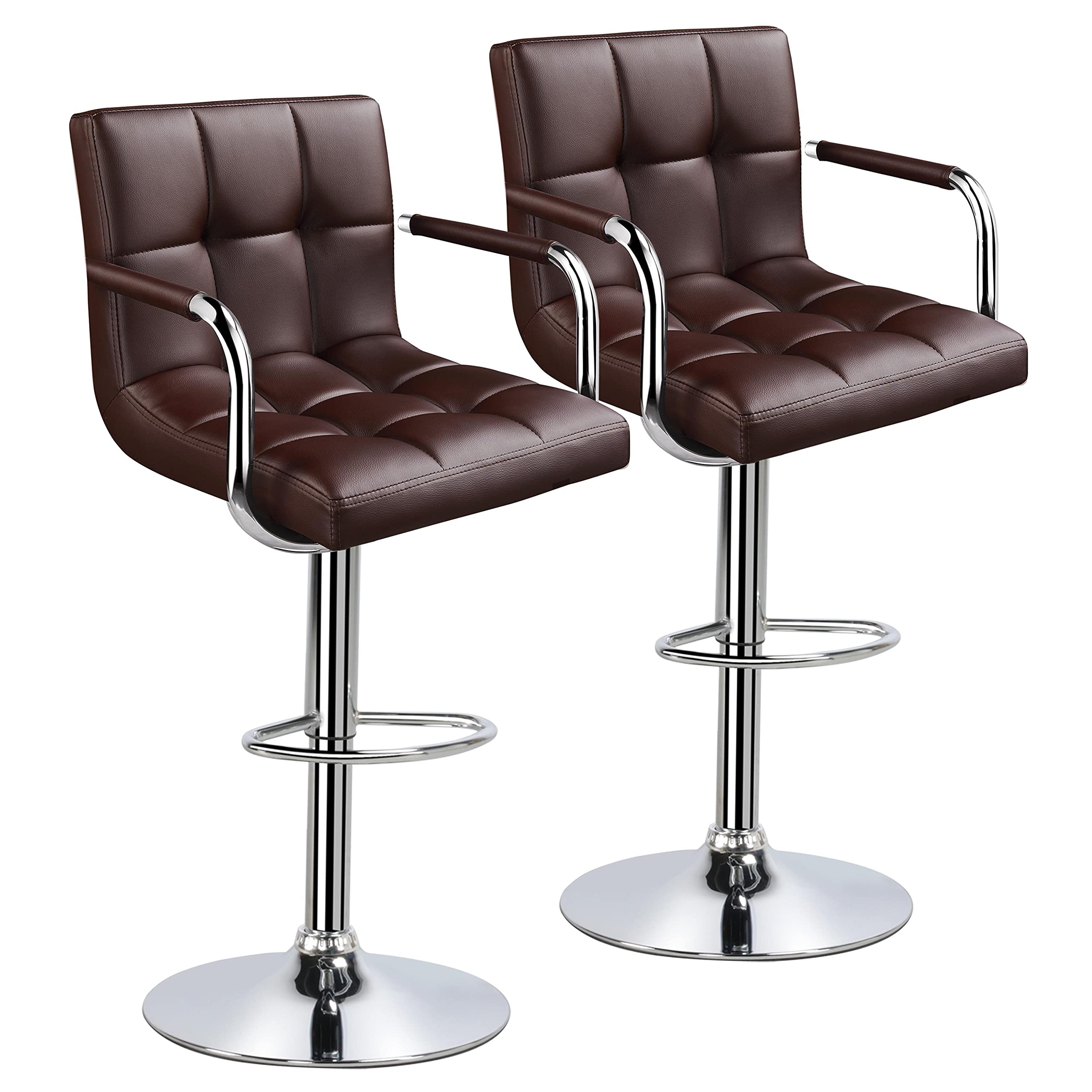 Yaheetech Tall Bar Stools Set of 2