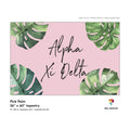 Pro-Graphx Alpha Xi Delta Greek Sorority & Fraternity Flag Officially Licensed, Tapestry, Display Banner, Sign, Letter Pattern L