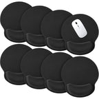 Yunsailing 8 Pack Ergonomic Mouse Pad With Wrist Rest Support Gel Memory Foam Mouse Pad Comfortable Computer Mouse Pad For Lapto