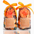 AlaTyche Fall Potpourri Bags, Citrus Orange Scented Potpourri Bowl Filler,Autumn Potpourri Dried Flower,Home Fragrance Sachet, H