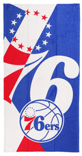 NORTHWEST Philadelphia 76ers 30 x 60 inch Beach Towel, Puzzle Design