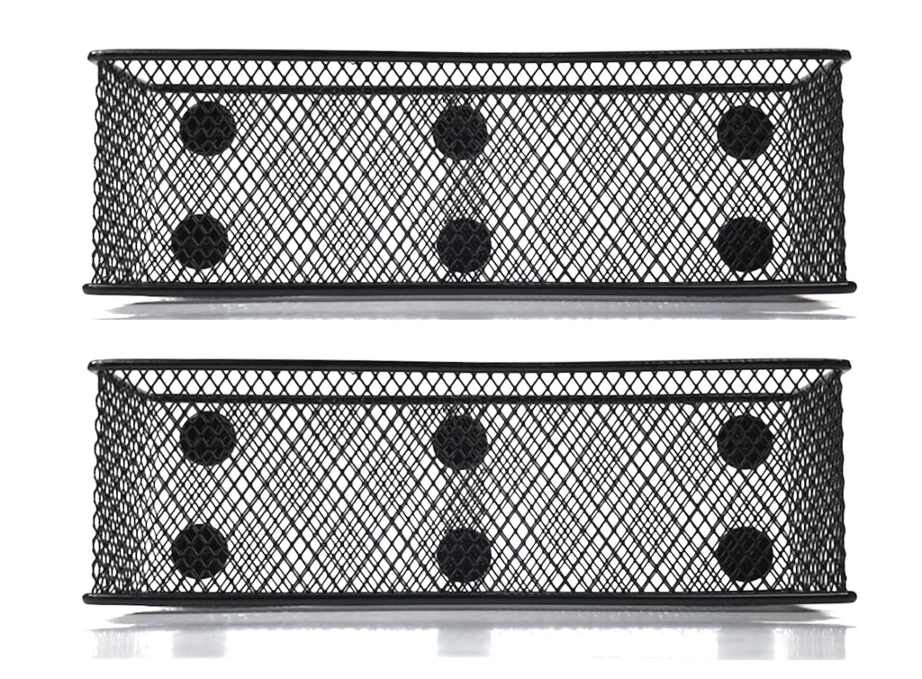 Magnetic Baskets - Magnetic Organizer And Holder For Locker Or Refrigerator - Magnetic Pen Holders Or Storage Bins For Office An