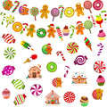 103 Pieces Christmas Peppermint Cutouts Gingerbread Colorful Candies Round Lollipop Cutouts Land Theme Birthday Wedding Party De