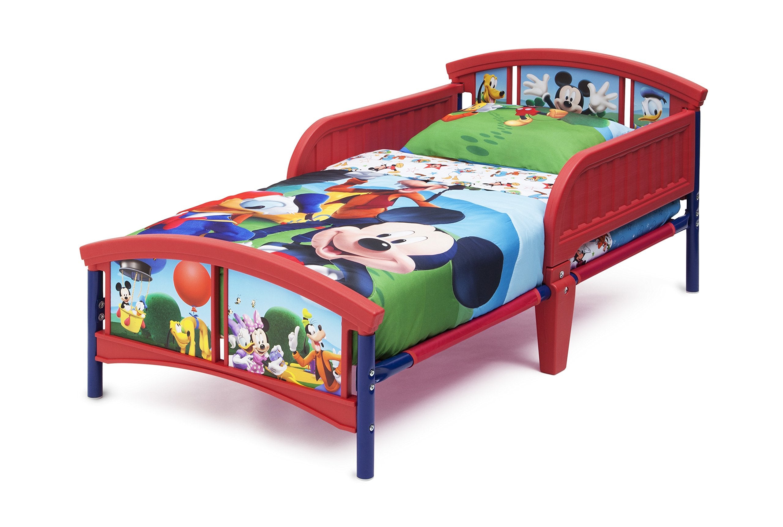 Delta Children Plastic Toddler Bed, Disney Mickey Mouse
