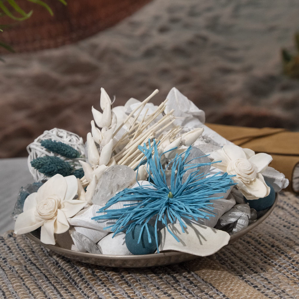 Andaluca Maison Box Fragrance Potpourri Decorative Vase & Bowl Filler Home D  Cor (Linen Breeze)