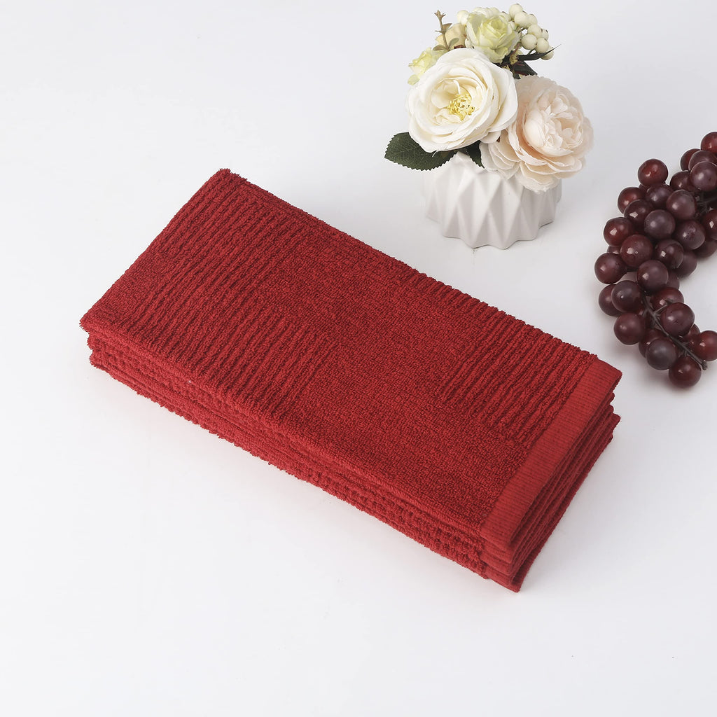 Dish Towels For Kitchen, Absorbent Cotton Kitchen Towels For Drying Dishes, Terry Cloth Tea Towels For Cleaning Set Of 3