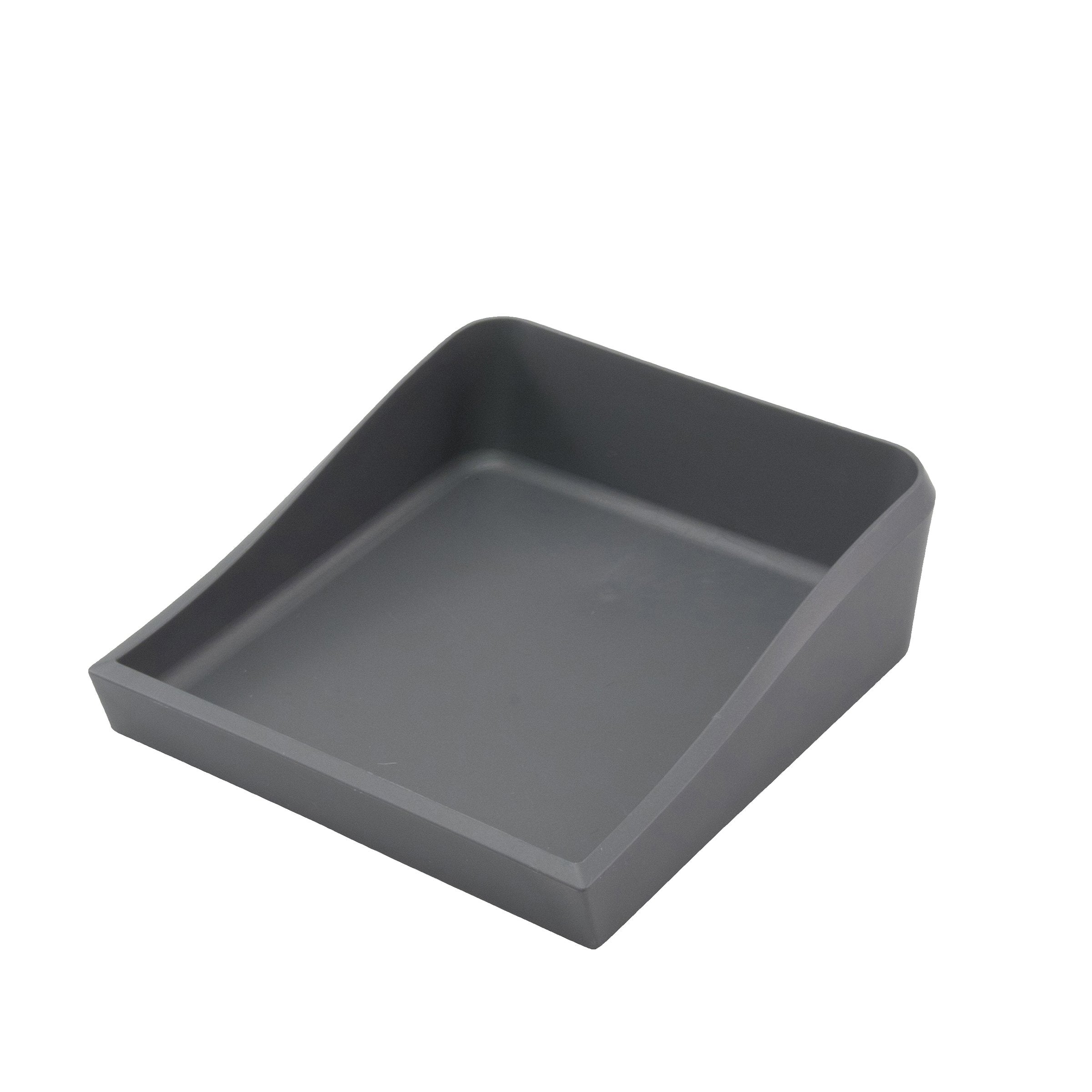 Silhouette Spaces Nook Desk Tray, 5.9' X 1.6' X 5.4', Gray (37609)