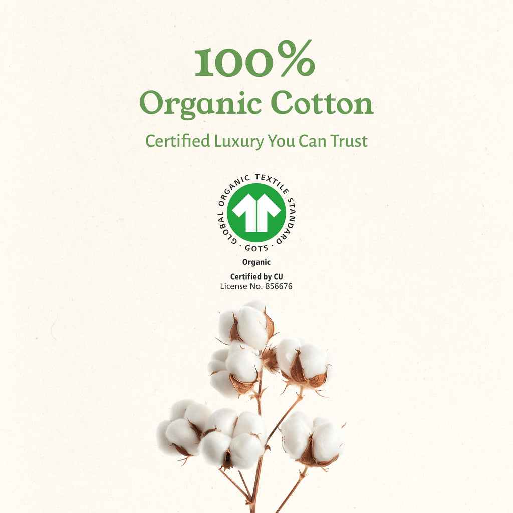 California Design Den Percale Full Size Sheet Set, Deep Pocket 100% Organic Cotton Sheets, Gots Certified, Soft, Breathable & Cooling Sheets Full Size Bed, Light Grey Sheets