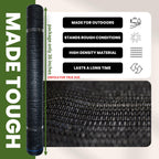 Windscreensupplyco 40% 6' X 100 Ft Eyelets Shade Cloth Roll Sunblock Shade Uv Resistant Net For Garden Greenhouse Flower Plant Patio Kennel, Black - Ps6140Blk