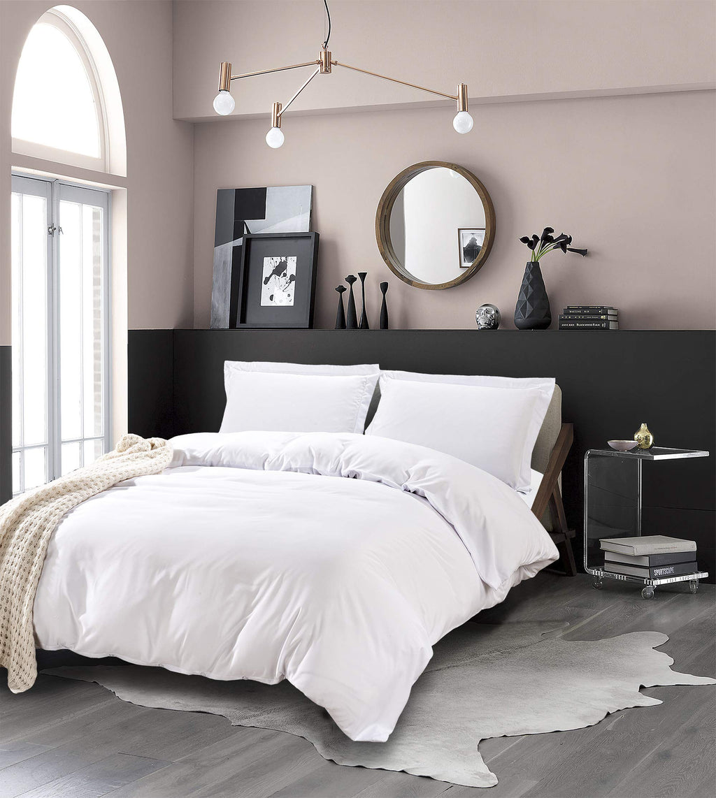 Elegant Comfort Ultra Soft 3-Piece Duvet Cover Set - 1500 Premium Hotel Quality Microfiber, Wrinkle And Fade Resistant 3Pc Duvet
