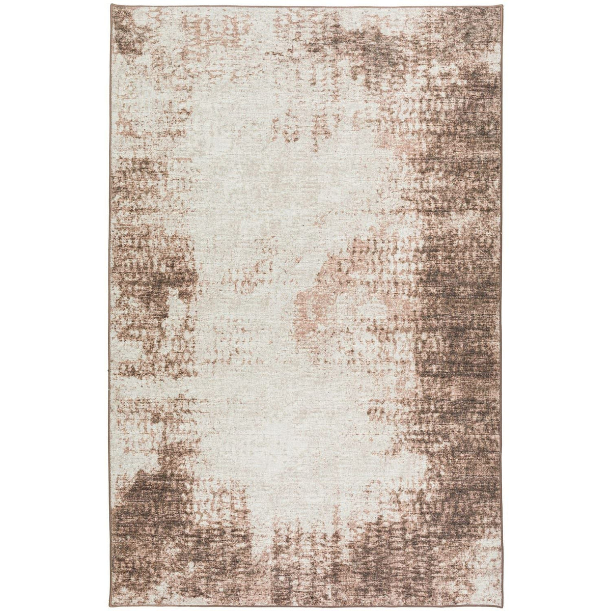 Winslow Wl1 Brown Transitional Rug Rectangle 5' X 7 ' 6&quot;