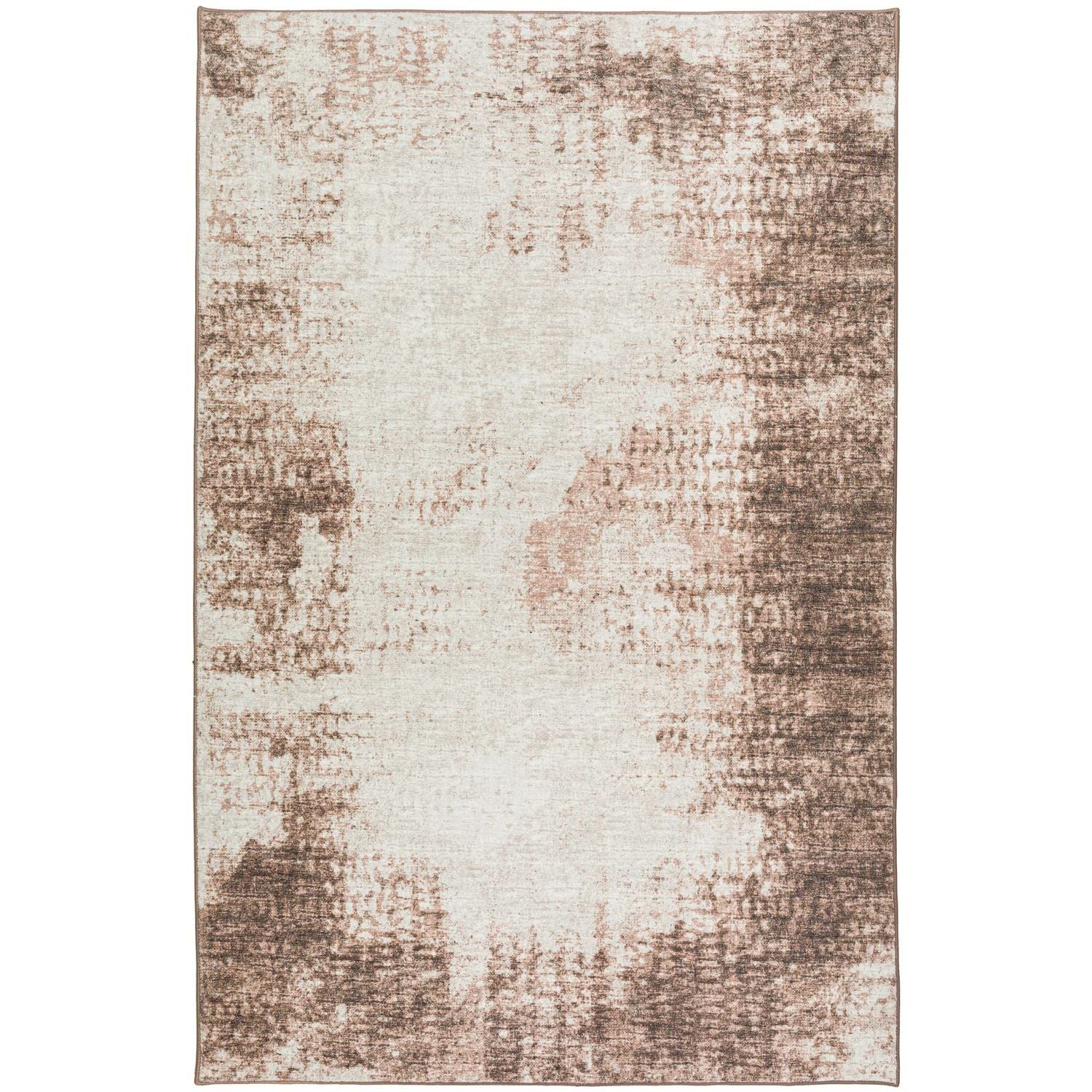Winslow Wl1 Brown Transitional Rug Rectangle 5' X 7 ' 6"