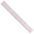 Westcott Graphic Arts Pica Ruler, 18', Transparent (Ga-91)