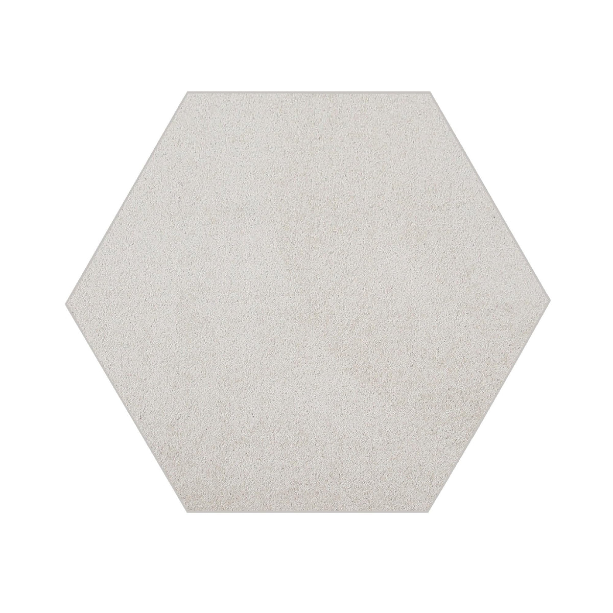 Pet Friendly Solid Color Area Rugs Off White - 6' Hexagon, Indoor, Stain Resistant, Perfect for Living Room, Bedroom, Dining Roo