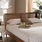 Baxton Studio Rina Queen Wood Headboard, 63.78-inch W x 9.84-inch D x 30.12-inch H, Ash Walnut (159-9815-HiT)