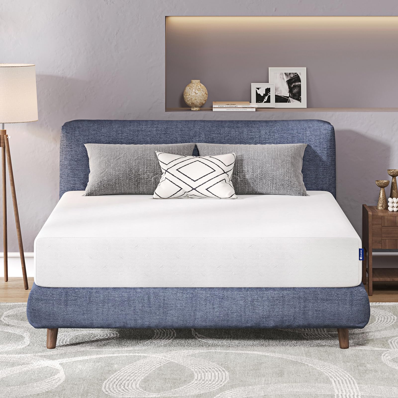 Avenco King Mattress, 14 Inch King Memory Foam Mattress in a Box for Refresh Sleep & Pressure Relief, CertiPUR-US Certified Medi