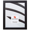 Craig Frames 7171610BK Wood Grain Finish 13 by 29-Inch Picture/Poster Frame, 0.825-Inch Wide, Solid Black