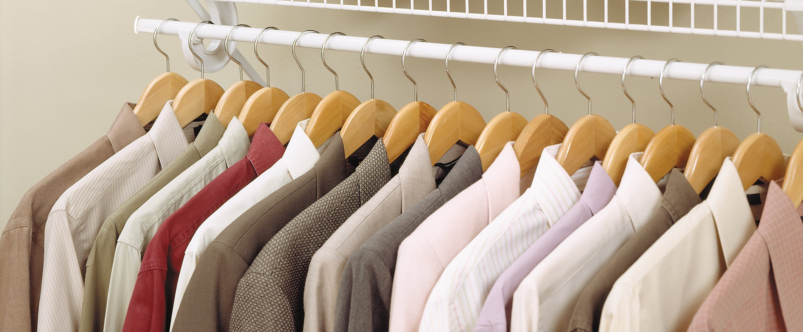 Closetmaid 2050 Superslide Adjustable Hanging Closet Rod, 2' To 4', White