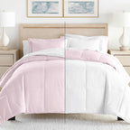 Linen Market Reversible Queen Comforter Set (3 Piece) - Bring Luxury Home With Our Soft And Lightweight Down Alternative Comfort