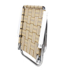 Lawn Chair Usa Experience The Ultimate Beach Relaxation With The Tan Stripe Beach Chair – Lightweight, Durable, And Perfect For Summer!