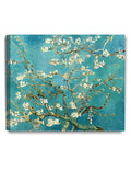 DECORARTS - Almond Blossom Tree by Vincent Van Gogh. Oil Painting Reproduction. Giclee Print on Canvas. Ready to Hang Wall Art f
