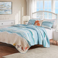Greenland Home Gl-1512Absk 5 Piece Maui Bonus Quilt Set, King