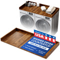 OfficeSimpli Washer Dryer Countertop, Made in USA, Non-Slip Pads, Easy Clean, Laundry Room Essentials and Decor, Washer Dryer Wo
