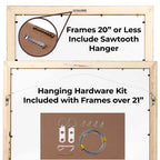 10X15 Frame Natural Wood With White Mat | 12X17 Frame Matted To 10X15 | Display Your Photo Under Uv Acrylic Shatter Guard Front,