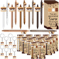 Sayglossy 20 Set Employee Appreciation Gifts Bulk Motivational Marshmallow Ballpoint Pens Inspirational Marshmallow Keychains En