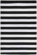 Fh Home Outdoor Rug - Waterproof, Fade Resistant, Reversible - Premium Recycled Plastic - Striped - Patio, Deck, Porch, Balcony,