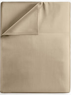 Twin Xl Size Flat Bed Sheet - Hotel Luxury Single Flat Sheet Only - Wrinkle Free & Fade Resistant Flat Sheet - Extra Soft, Breathable Bedding For Women, Men, Kids & Teens - Cream Flat Sheet Only