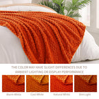 Exclusivo Mezcla Twin Size Soft Fleece Blanket, 60X80 Inches 3D Clouds Stylish Jacquard Velvet Blanket For Bed, Cozy Soft Lightw