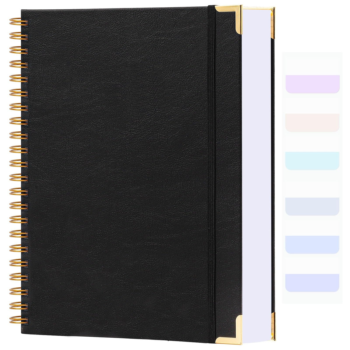 Blank Notebook, Sketchbook, 8.5' X 11', 300 Page Hardcover Sketch Book, Leather Blank Notebook Journal For Women Men, Large Sk