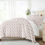 Linen Market Duvet Cover King Size (Pink) - Experience Hotel-Like Comfort With Unparalleled Softness, Exquisite Prints & Solid C