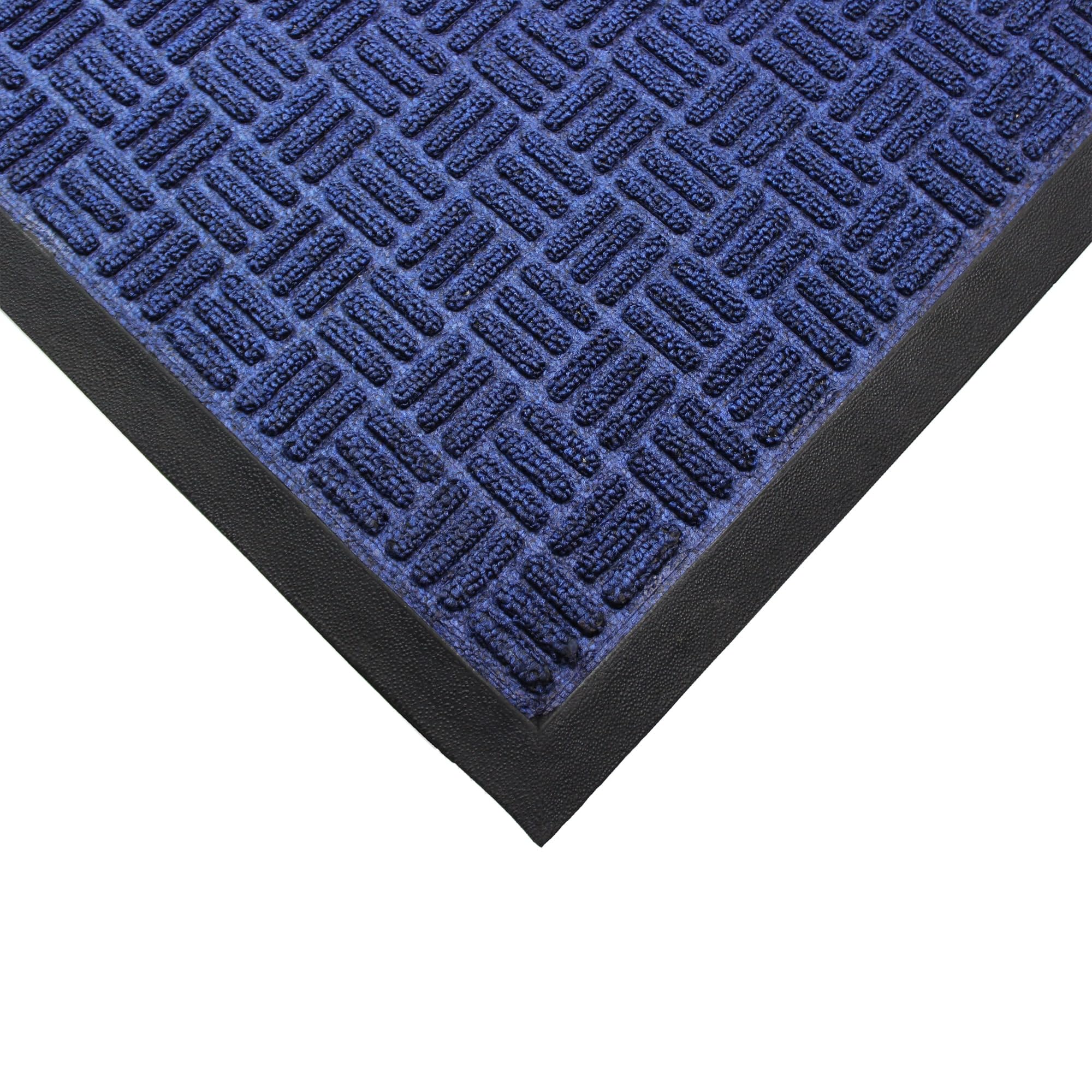 Floortex® Ribmat Heavy Duty Door Mat - 24' X 36' – Blue