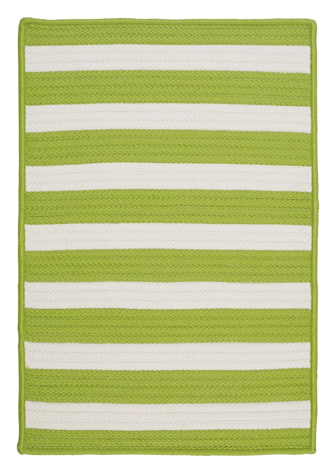 Colonial Mills Stripe It Tr29 Bright Lime Green 2X4 - Area Rug