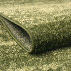 Unique Loom Del Mar Collection Area Rug - Lucille (2'X 6' 1'' Runner, Green/ Hunter Green)