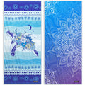 Diveblues 2Packs Microfiber Beach Towel, Sand Free Travel Towels, Oversize Large 71 x 32 Lightweight Towel, Quick Dry, SuperAbso