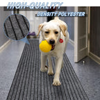 Freadem Runner Rugs 2' X 25' Indoor Outdoor Carpet Runner, Area Rugs With Anti-Slip Rubber Backing For Aisle Hallway Balcony Gar