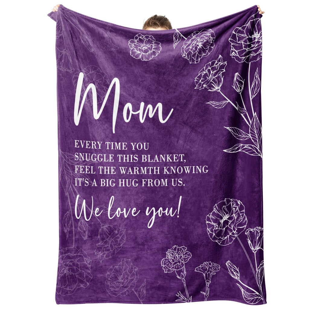 Gifts For Mom Blanket, Mom Birthday Gifts, Gifts For Mom From Daughter Son, Mom Gifts For Mothers Day Christmas, Super Soft Flan