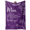 Gifts For Mom Blanket, Mom Birthday Gifts, Gifts For Mom From Daughter Son, Mom Gifts For Mothers Day Christmas, Super Soft Flan